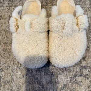 Birkenstock Big Buckle Sherpa Mules